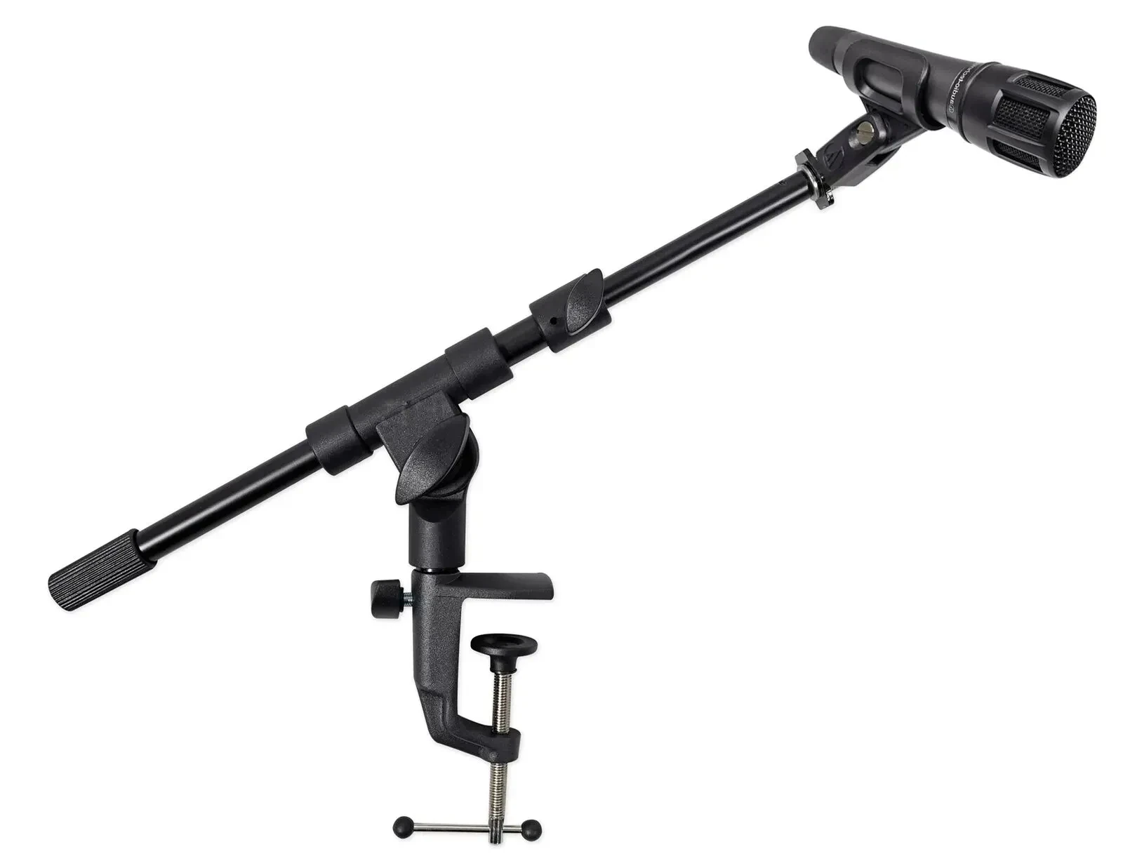 Микрофон проводной Audio-technica ATM650 Black со стойкой