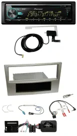 Pioneer MP3 Lenkrad CD USB DAB Autoradio für Opel Zafira B Astra H Corsa D satin