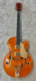 Gretsch Synchromatic Nashville Hollow Body Single-Cut w/Bigsby, 50s Orange Stain