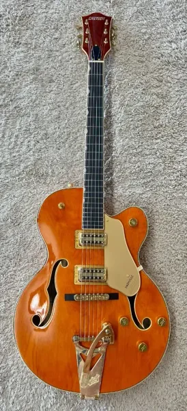 Gretsch Synchromatic Nashville Hollow Body Single-Cut w/Bigsby, 50s Orange Stain