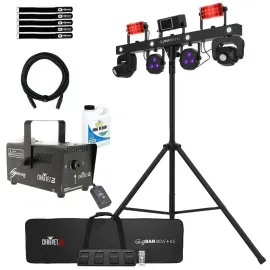 Chauvet DJ GigBAR Move + ILS 5-in-1 Multi Effect Light System w Fog Machine