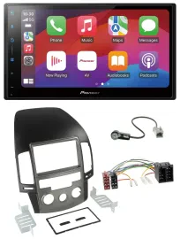 Pioneer DAB USB MP3 Bluetooth 2DIN Autoradio für Hyundai i30 (ab 08)