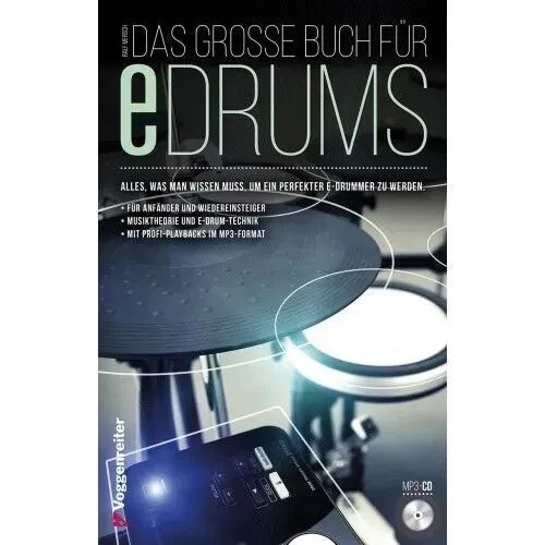 Учебное пособие Voggenreiter Das Große Buch Für E-Drums Ralph Mersch (+CD)