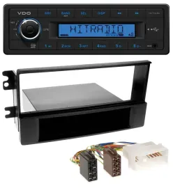 VDO AUX 1DIN MP3 USB Autoradio für Kia Sportage (ab 2005)