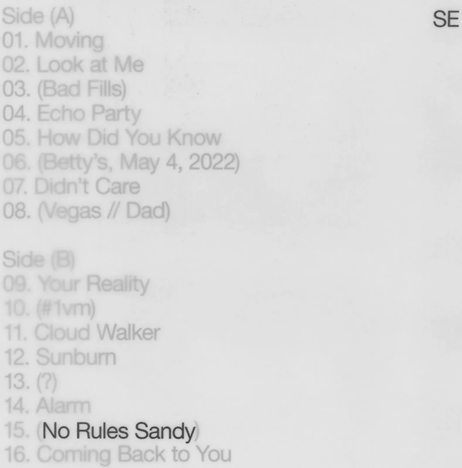 Виниловая пластинка Sylvan Esso – No Rules Sandy (Релиз 2022) Sealed
