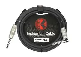 Инструментальный кабель Kirlin IP-202PR 3M BK 3 м