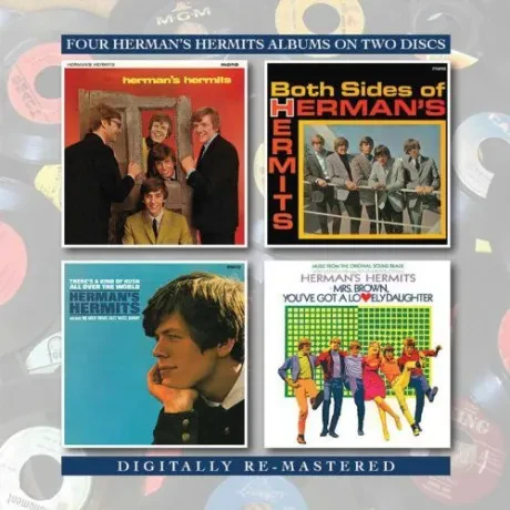 HERMAN’S HERMITS - Herman’s Hermits / Both Sides Of / There’s A Kind Of Hush All Over The World/ (2CD)