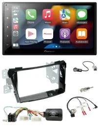 Автомагнитола Pioneer 2DIN DAB, Bluetooth, USB для Hyundai i40 (с 2011), с поддержкой кнопок на руле