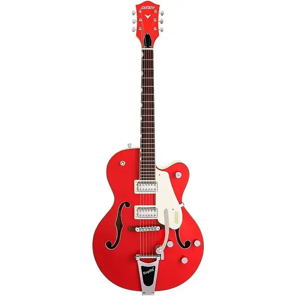 Электрогитара полуакустическая Gretsch G5410T LE Electromatic Tri-Five Bigsby Two-Tone Fiesta Red Vintage White