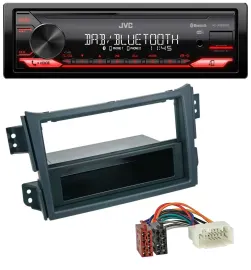 JVC Bluetooth USB DAB MP3 Autoradio für Opel Agila B 2008-2014 Suzuki Splash