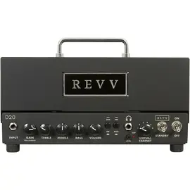 Ламповый усилитель для электрогитары Revv Amplification D20 20W Tube Guitar Amp Head Black