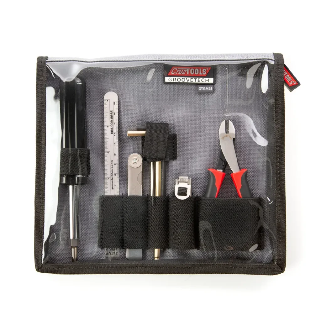 GTBAS1 GrooveTech Bass Player Tech Kit Набор для отстройки бас-гитары, Dunlop