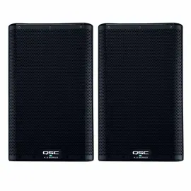 QSC K8.2 K2 Series 8" Two-Way 2000W Powered DJ PA Loudspeakers Pair