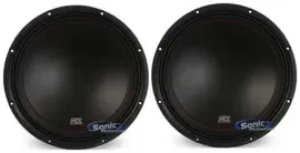 MTX 3510-02 10" Single 2 Ohm 35 Series Car Subwoofers