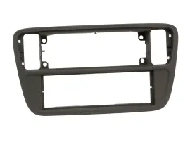 Radioblende DIN Autoradio für Skoda CitiGo Seat Mii VW up schwarz