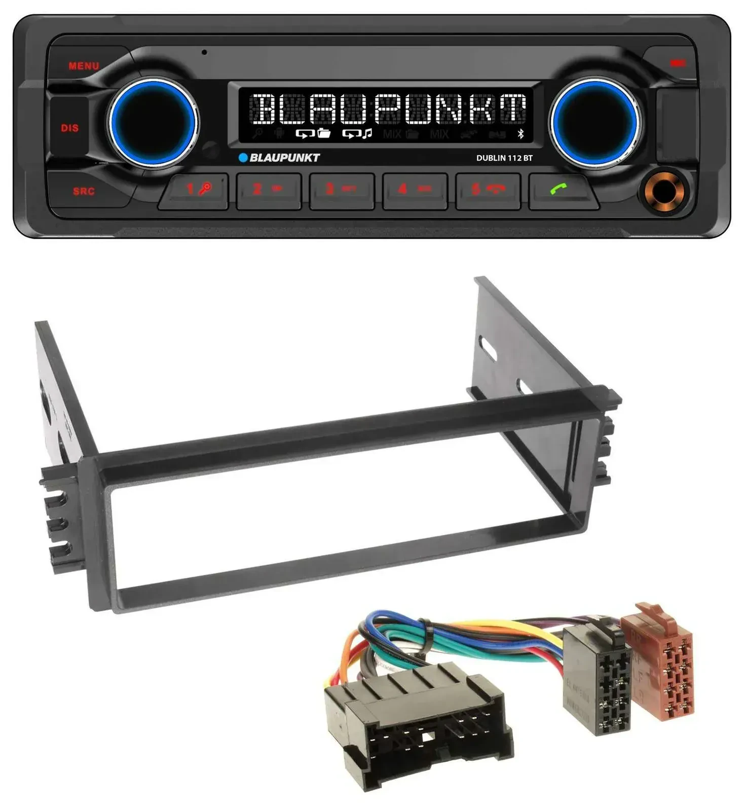 Blaupunkt MP3 Bluetooth USB AUX Autoradio für Hyundai Accent (2002-2005)