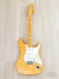 Электрогитара Fender Stratocaster 1971 Vintage Reissue ST71-85TX SSS Natural w/gigbag Japan 2002