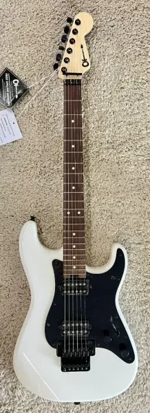 Charvel Pro-Mod So-Cal SC1 Style 1 HH FR RW, Rosewood Fingerboard, Snow White