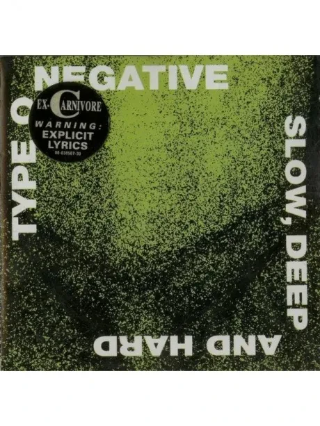 CD-диск TYPE O NEGATIVE – Slow, Deep And Hard