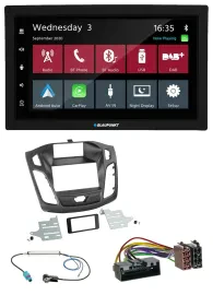 Blaupunkt 2DIN MP3 USB Bluetooth DAB Autoradio für Ford Focus (2011-2014)