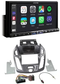 Alpine 2DIN DAB USB MP3 Bluetooth Autoradio für Ford Transit ohne Display 2012-2