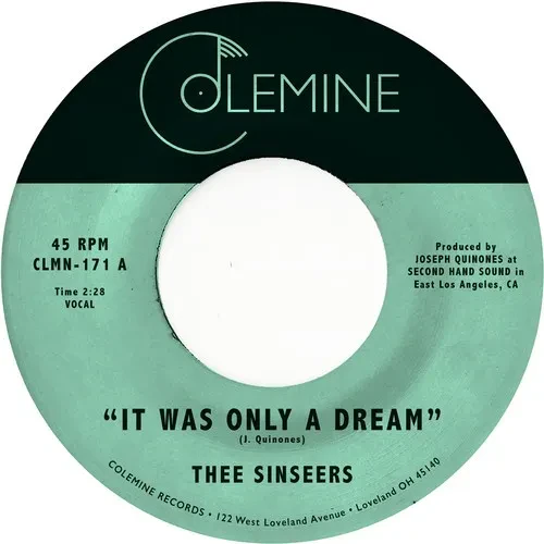 Виниловая пластинка Thee Sinseers – It Was Only A Dream (Релиз 2019)