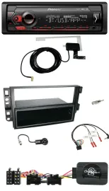 Pioneer DAB USB Lenkrad Bluetooth Autoradio für Chevrolet Aveo Captiva 2006-2011