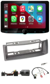 Kenwood Lenkrad USB DAB Bluetooth Autoradio für Renault Megane Scenic 96-00 anth