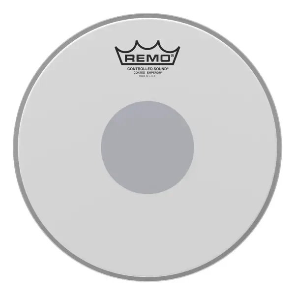 Пластик для барабана Remo 10" Controlled Sound Emperor Coated Black Dot