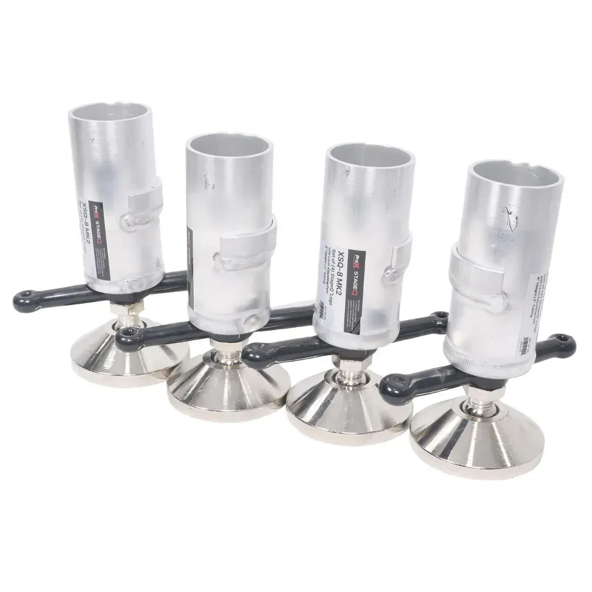 ProX XSQ-8-MK2 StageQ 8" Leg for XSQ Staging 2" Tubing (Pack of 4) idjnow