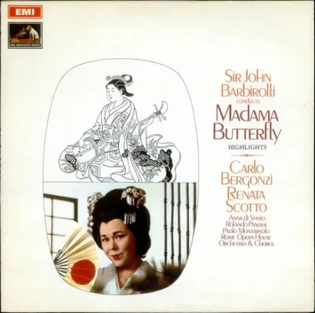 JOHN BARBIROLLI / RENATTA SCOTTO / CARLO BERGONZI - Madama Butterfly (CD)