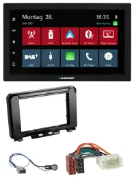 Blaupunkt MP3 Bluetooth DAB 2DIN USB Autoradio für Suzuki Jimmny GJ ab 2018