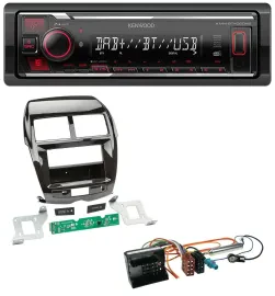 Kenwood MP3 Bluetooth USB DAB Autoradio für Citroen C4 Aircross Mitsubishi ASX P
