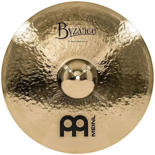 Тарелка барабанная MEINL 22" Byzance Brilliant Heavy Hammered Crash