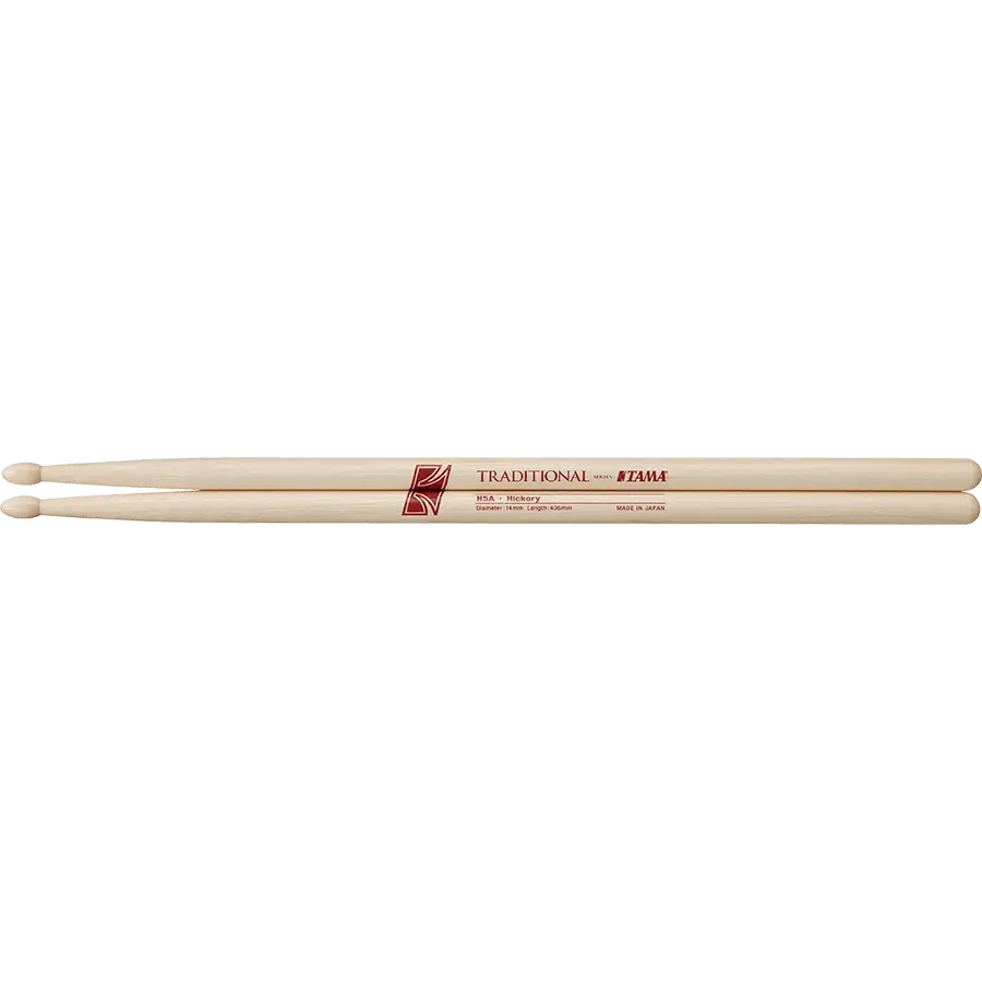 Барабанные палочки Tama H5A Traditional Series Hickory Stick Japan