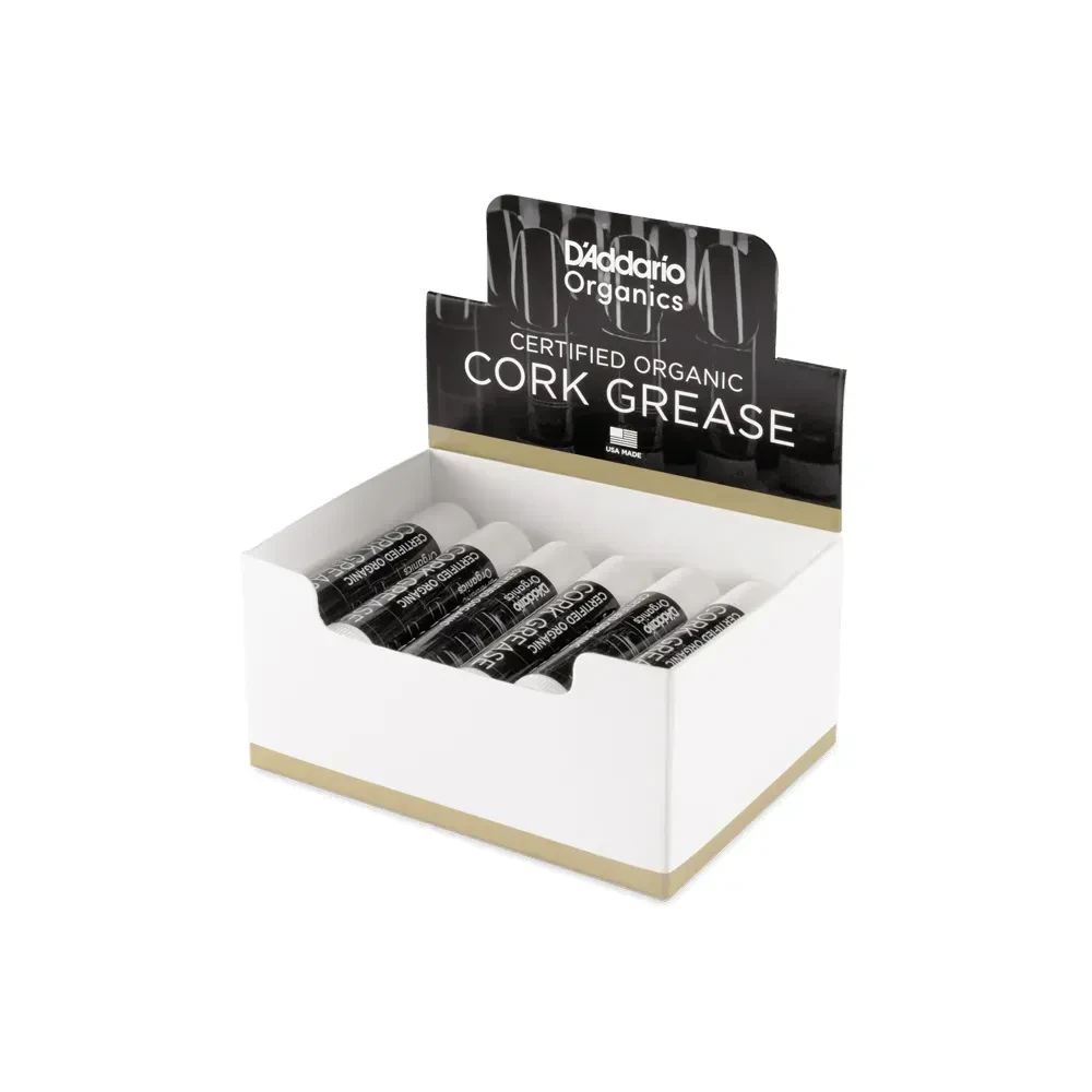 Смазка для пробки духовых Rico ODCRKGR12 Organic (12 штук)