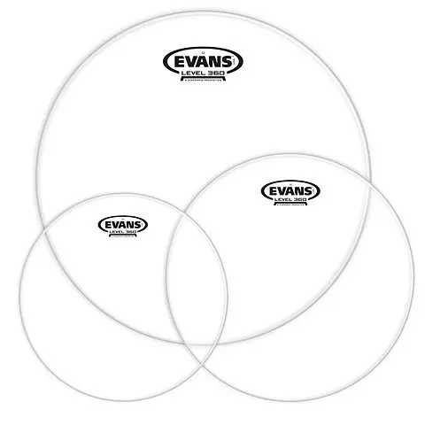 Набор пластика для том-барабана Evans G1 ETP-G1CLR-R 3 штуки