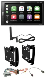 Pioneer USB 2DIN Bluetooth DAB MP3 Autoradio für Chrysler 300C Sebring Dodge Ave
