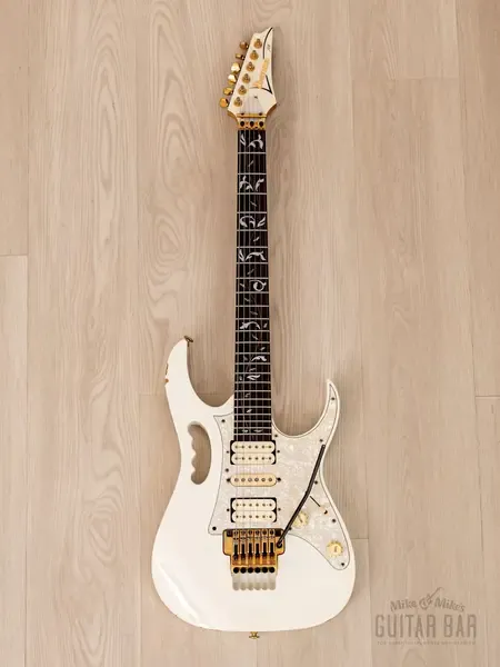 Электрогитара Ibanez J Craft JEM7V Steve Vai Signature HSH White w/case Japan 2005