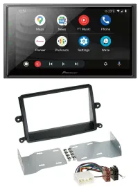 Pioneer USB 2DIN DAB MP3 Bluetooth Autoradio für Mitsubishi L200 (06-15)