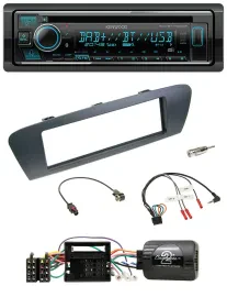 Kenwood Lenkrad Bluetooth DAB USB CD Autoradio für Renault Grand Scenic Scenic a