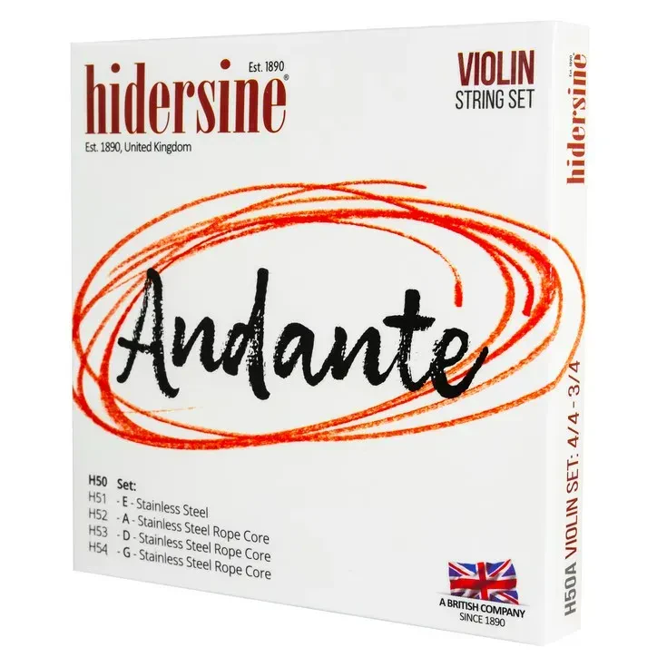 Струны для скрипки Hidersine H50C Andante 1/2