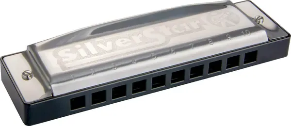 Губная гармошка диатоническая Hohner Silver Star 504/20 D