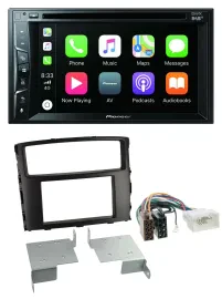 Pioneer MP3 USB DVD Bluetooth DAB 2DIN Autoradio für Mitsubishi Pajero Shogun ab