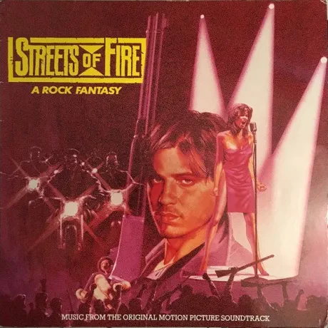 VARIOUS  ARTISTS - Streets Of Fire (Music From The Original Motion Picture Soundtrack) (LP , Used)