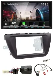 Kenwood Lenkrad 2DIN USB DAB Bluetooth Autoradio für Suzuki SX4 ab 2013
