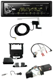 Pioneer Bluetooth DAB USB Lenkrad Autoradio für Chevrolet Cruze ab 2016 klavier