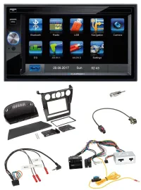Blaupunkt Lenkrad USB Bluetooth TMC 2DIN Navigation für BMW 5er 2007 E60 ohne iD