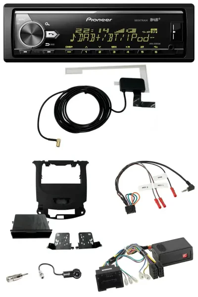 Pioneer Bluetooth DAB USB Lenkrad Autoradio für Chevrolet Cruze ab 2016 klavier