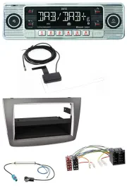 Dietz Bluetooth USB MP3 DAB Autoradio für Alfa Romeo MiTo 955 08-14 ISO dunkelsi